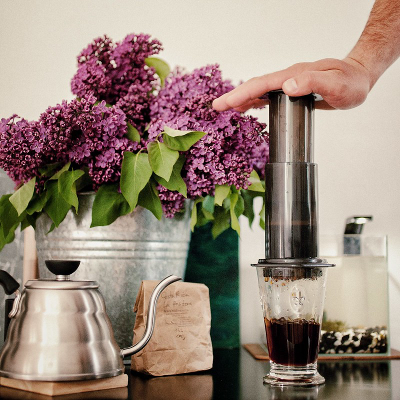Top 6 Best Coffee Grinder for AeroPress Reviews Patsy's Cafe Coffee